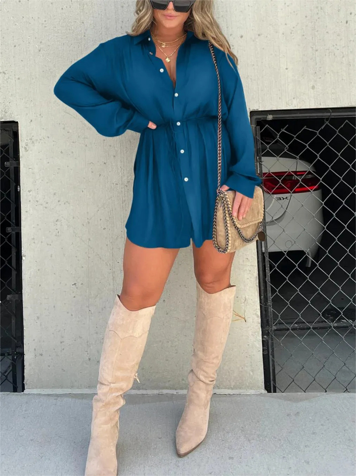 Lina | Langærmet Playsuit