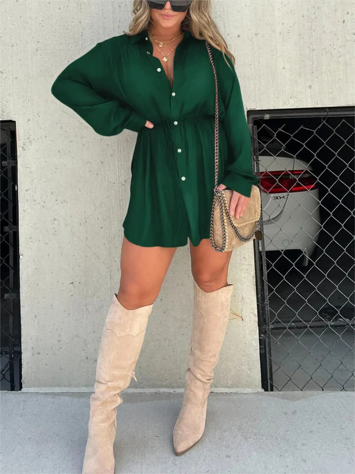 Lina | Langærmet Playsuit