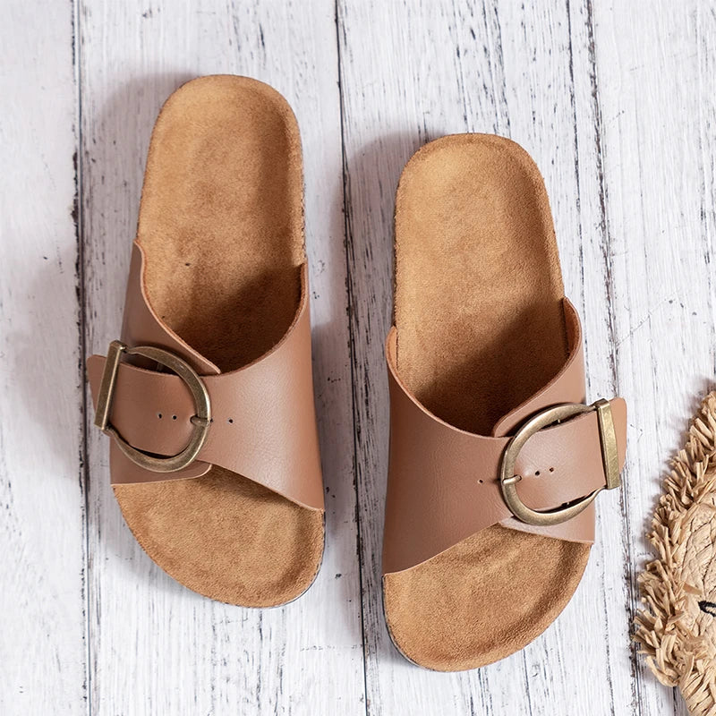 Avery | Cork Komfort Slides