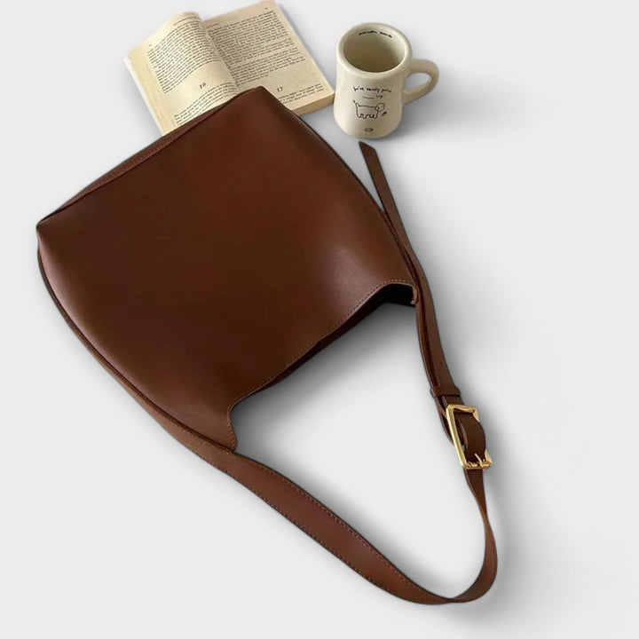 Elin | Elegant Skuldertaske i Læder