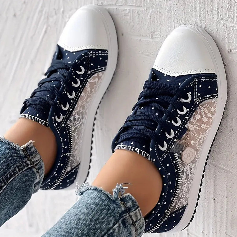 Jeanne | Flade Komfortable Sneakers