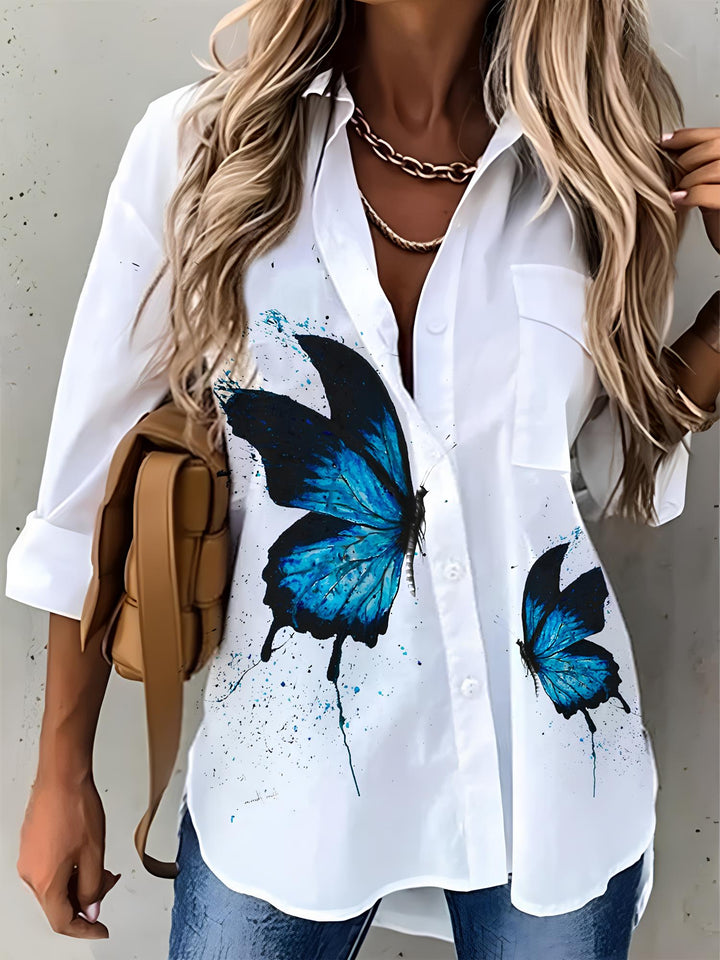 Vivi | Casual Skjorte med Print