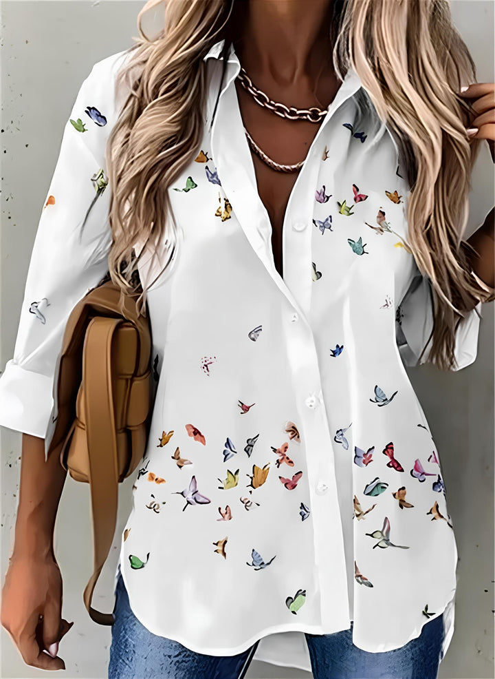 Vivi | Casual Skjorte med Print